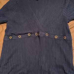 Plus size Lane Bryant blue sweater sz 26/28